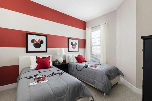 4 Bedroom 4 Ba Luxury Villa 5Min To Disneyworld 1804Ft² Free Gym Orlando Exterior foto