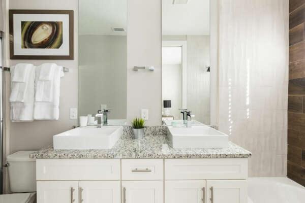 4 Bedroom 4 Ba Luxury Villa 5Min To Disneyworld 1804Ft² Free Gym Orlando Exterior foto